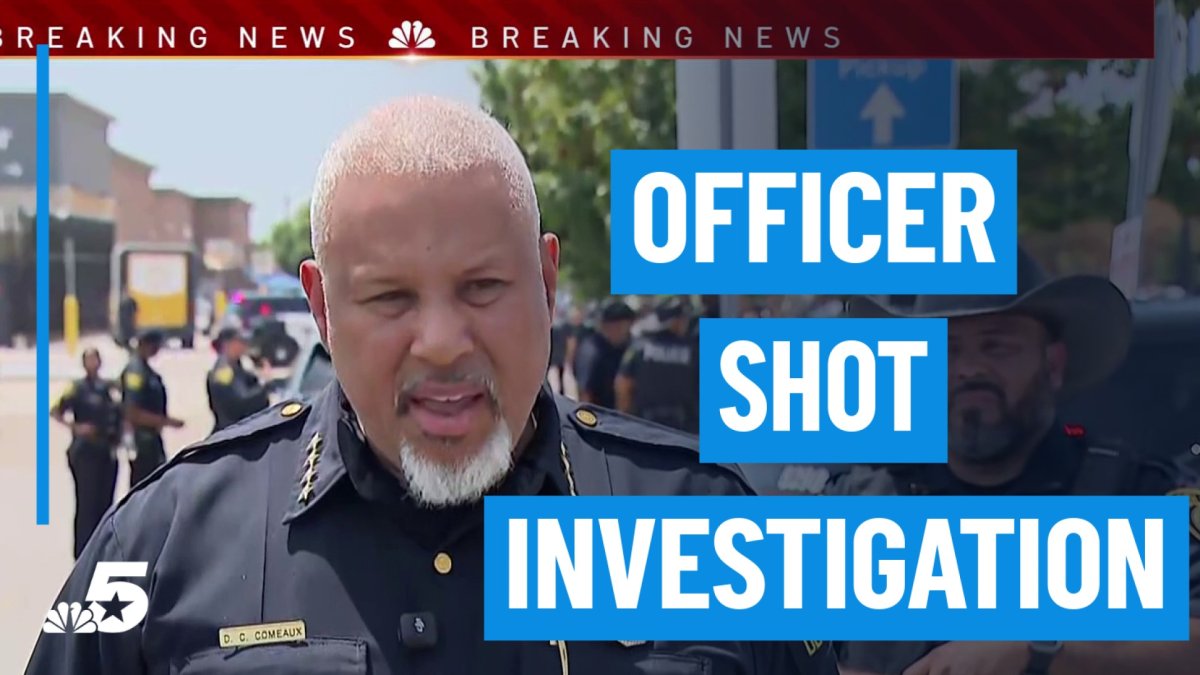 Dallas law enforcement speak about shooting at North Dallas Walmart