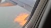 Flames shoot from engine after American Airlines plane hits birds during takeoff