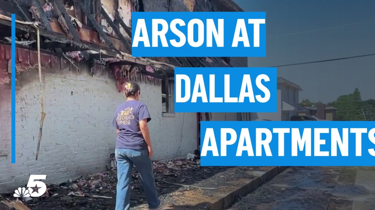 Families lose homes in southwest Oak Cliff apartment fire; man jailed