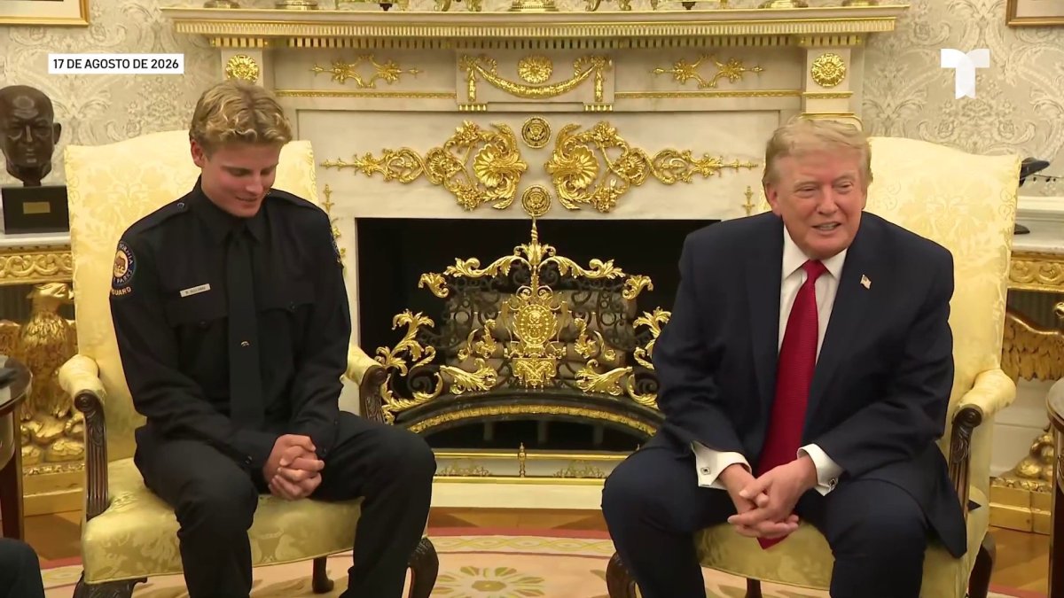 Teen lifeguard honored by President Trump after rescuing Dallas boy