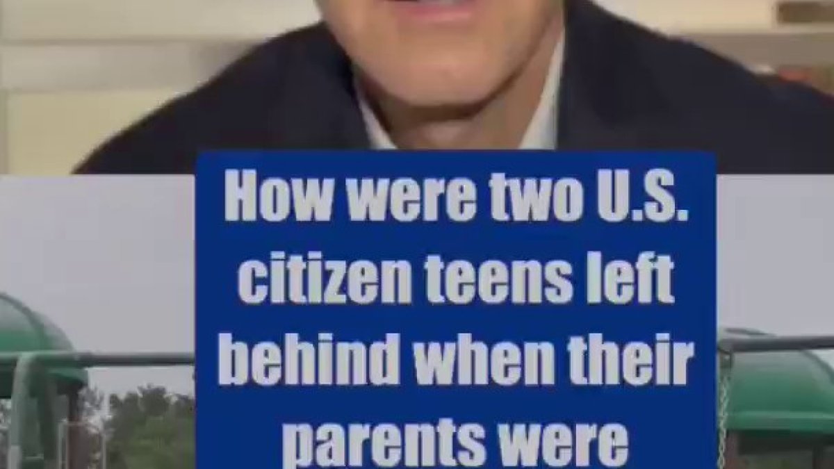 U.S. citizen teens left behind when ICE deported their parents