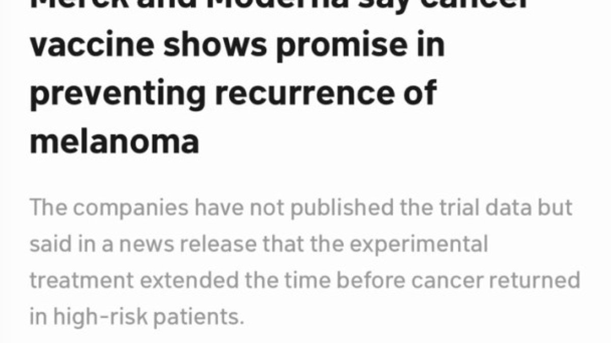 What to know about a possible skin cancer vaccine