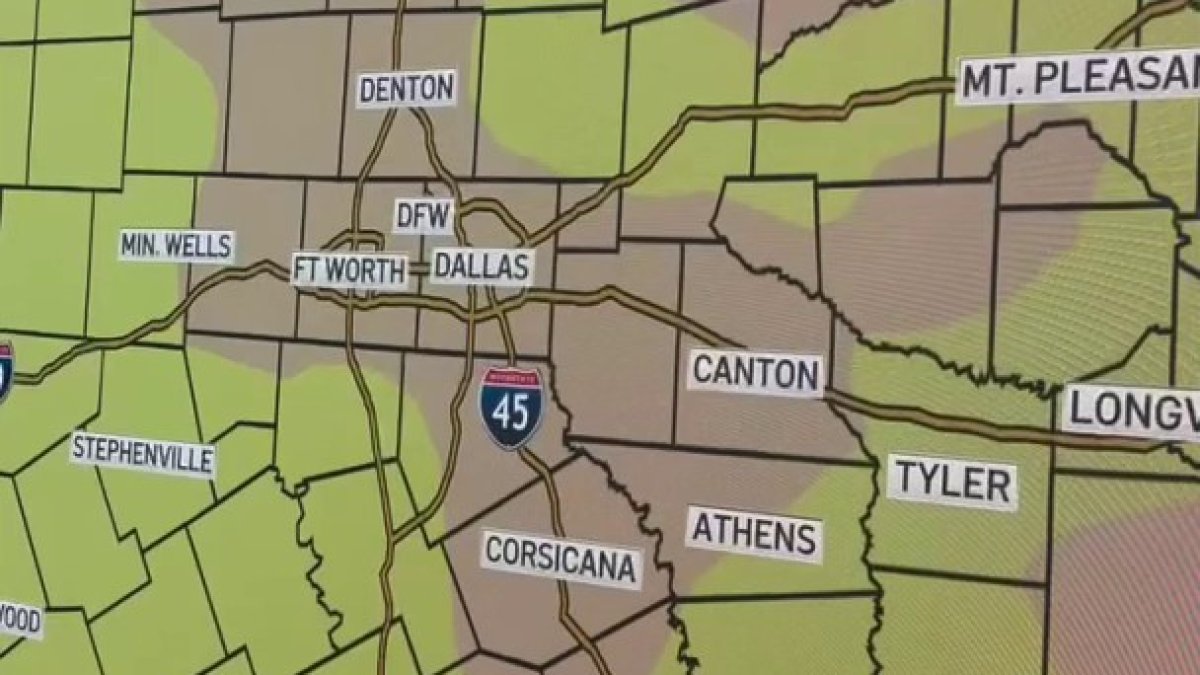 NBC 5 talks about the drought amid North Texas' extreme heat warning