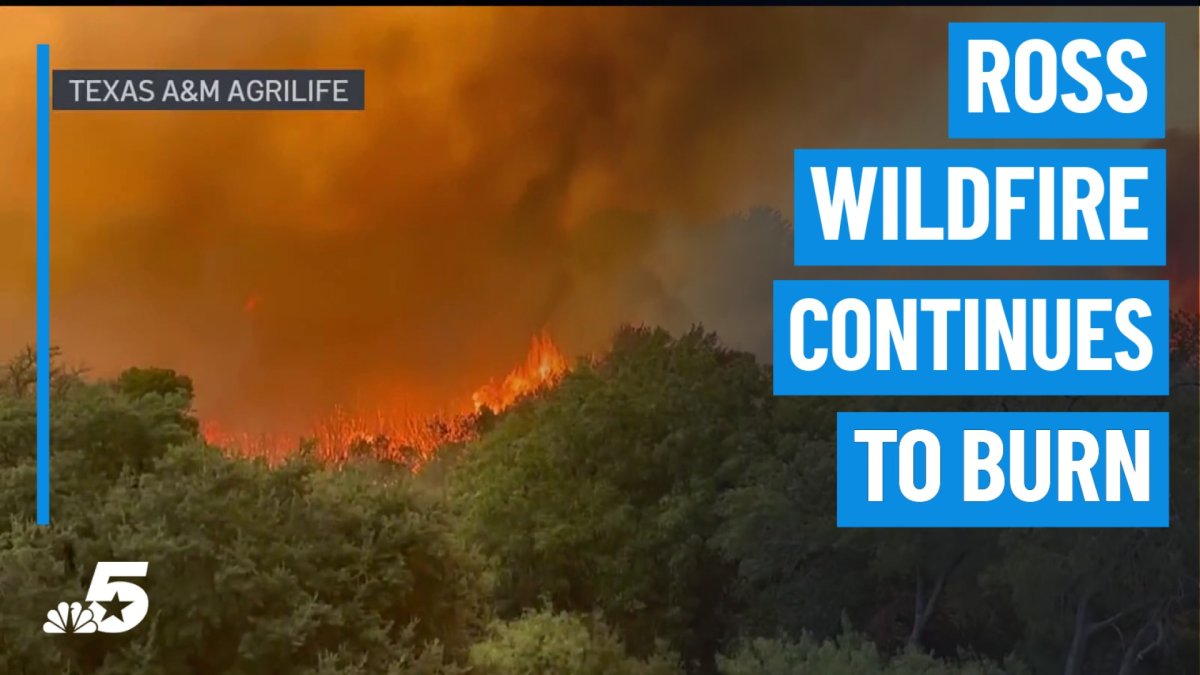 Wildfire rips through ranchlands in Palo Pinto, Jack counties