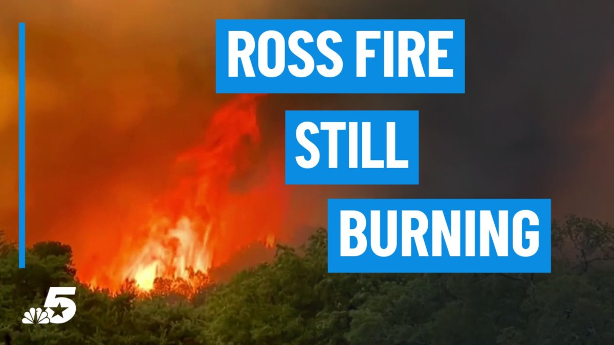Ross fire still burning, evacuations underway