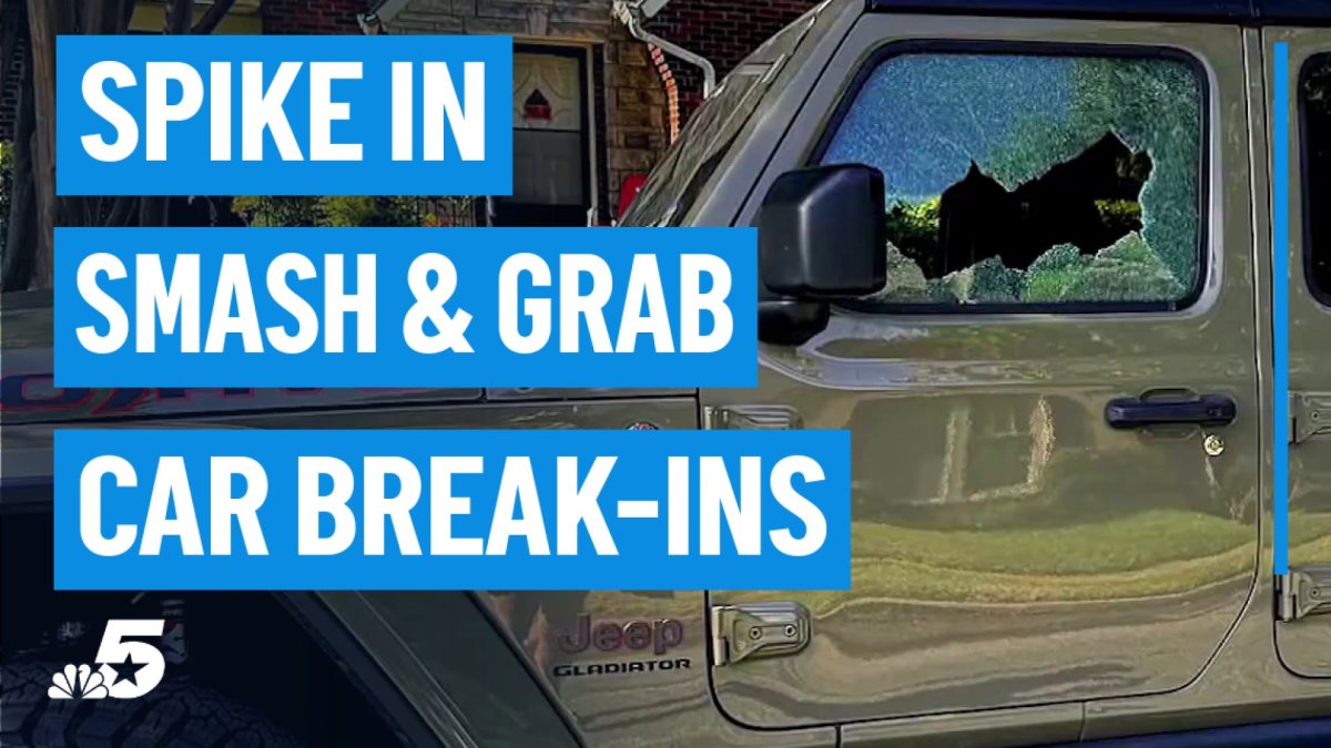 East Dallas neighbors report spike in smash-and-grab car break-ins
