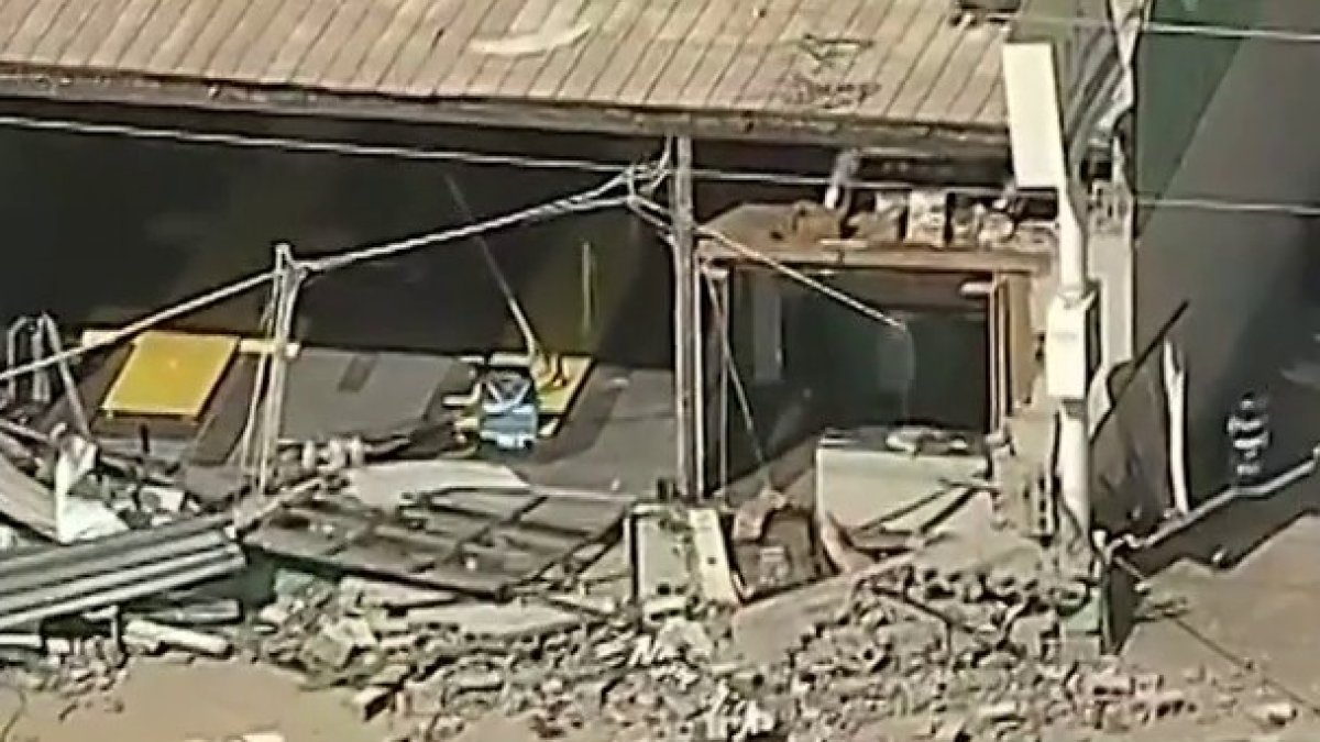 Businesses, electrical substation sustain damage after Wednesday evening storms