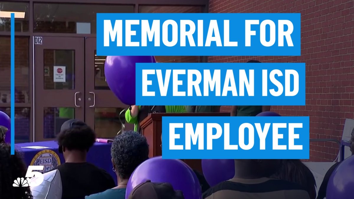 Memorial services for Everman ISD teacher assistant