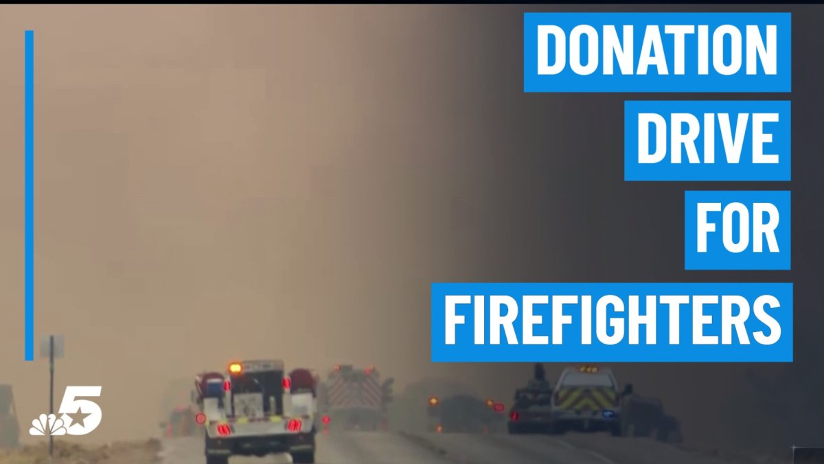 Fort Worth donation drive helps firefighters battling Ross Fire