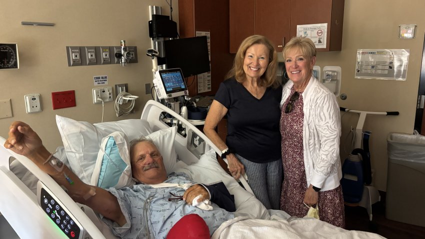 Image of Walter and Victoria Carpenter, a couple who is thanking everyone who helped them when Walter had a sudden heart attack.