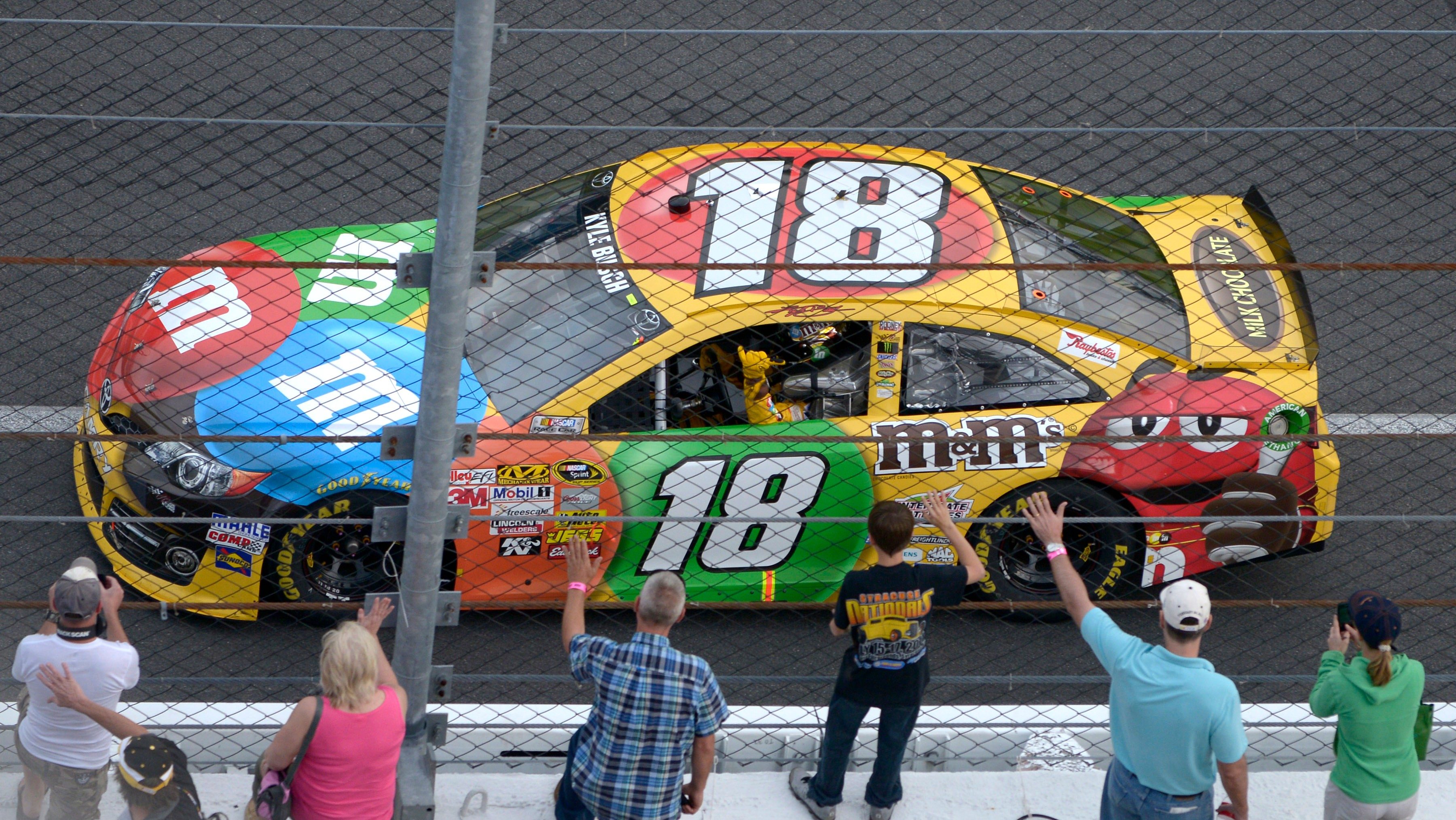 nbcdfw.com - The Associated Press - Ty Gibbs will drive M&M's-themed car in memory of Kyle Busch at Bristol