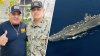 Father of sailor aboard the beleaguered USS Abraham Lincoln detained by ICE, family says