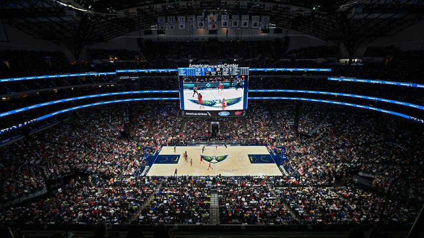 DALLAS, TX – JUNE 27: Fans attend a WNBA game between the Indiana Fever and Dallas Wings on Friday, June 27, 2025 at the American Airlines Center in Dallas, TX. (Photo by Austin McAfee/Icon Sportswire via Getty Images)
