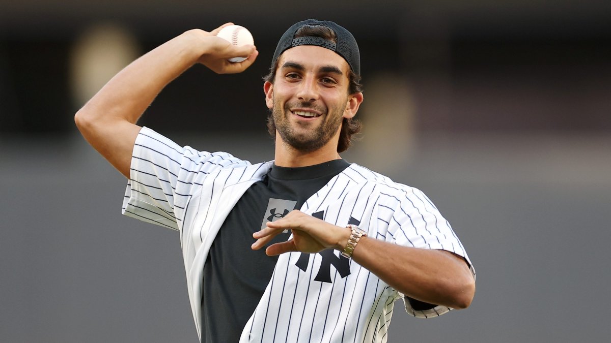 Ferran Torres, World Cup Winner, Throws First Pitch at Yankee Stadium