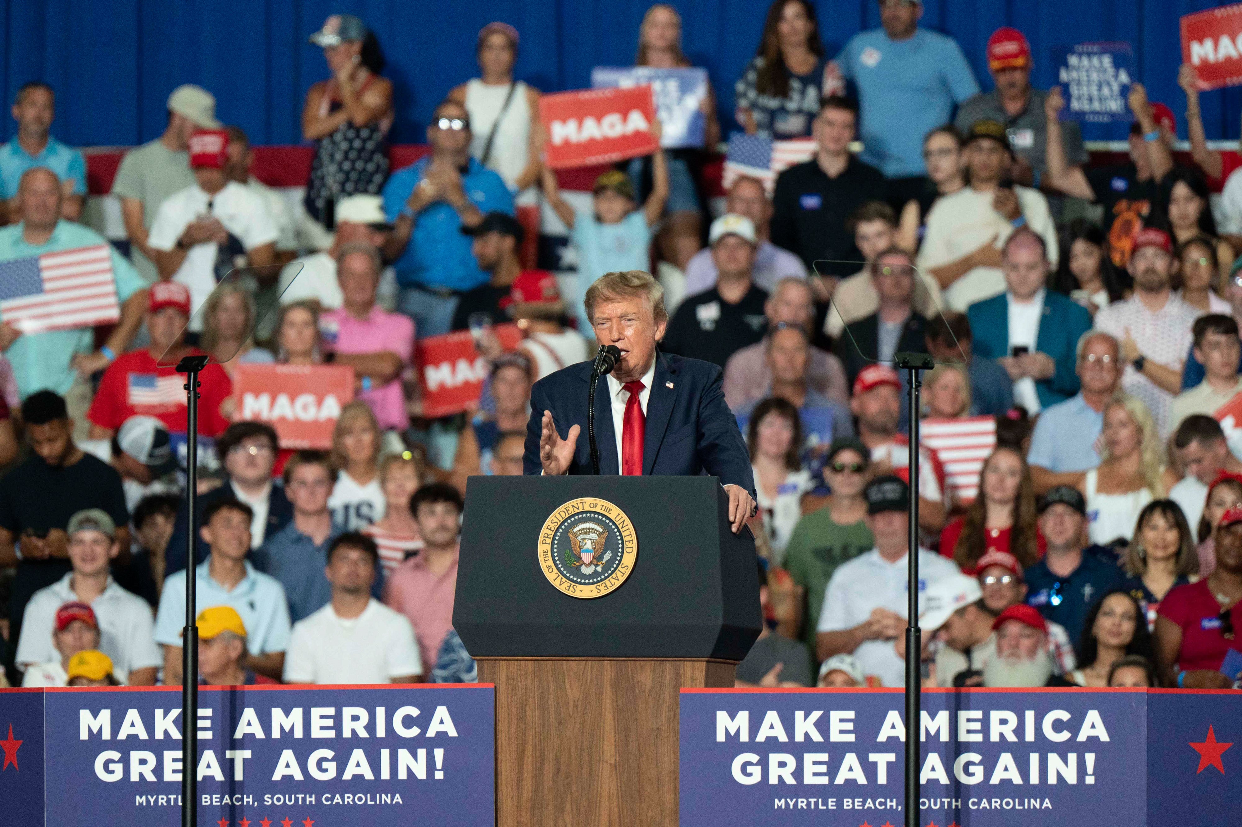 Trump tries new midterm message : Pretend Im on the ballot – NBC 5 Dallas - Fort Worth