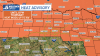 NBC 5 Forecast: Fire danger increasing with windy, hot weather