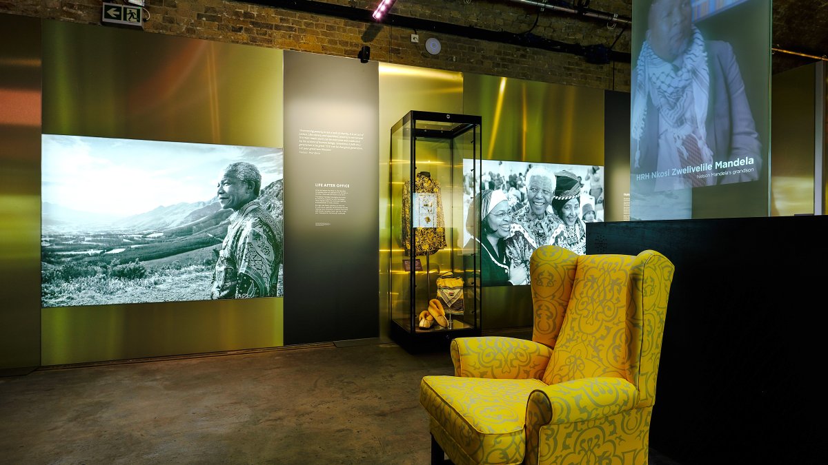 Exhibition about Nelson Mandela inspires the next generation