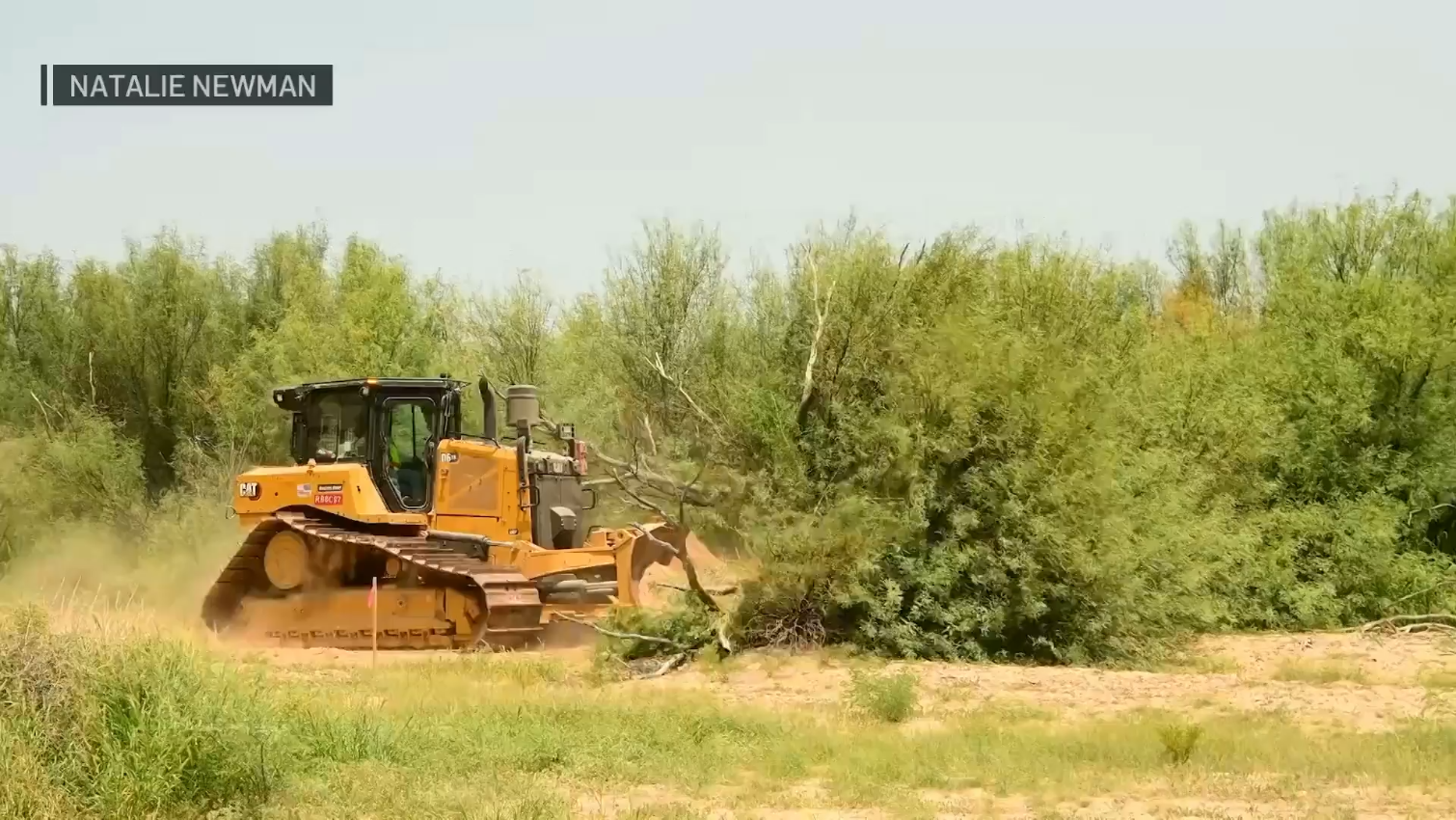 nbcdfw.com - Sara Sanchez - Big Bend border construction paused as federal court hearing approaches