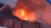 Firefighters battle massive apartment fire in Fort Worth