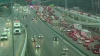 Lane closures on IH-35E following auto-pedestrian crash