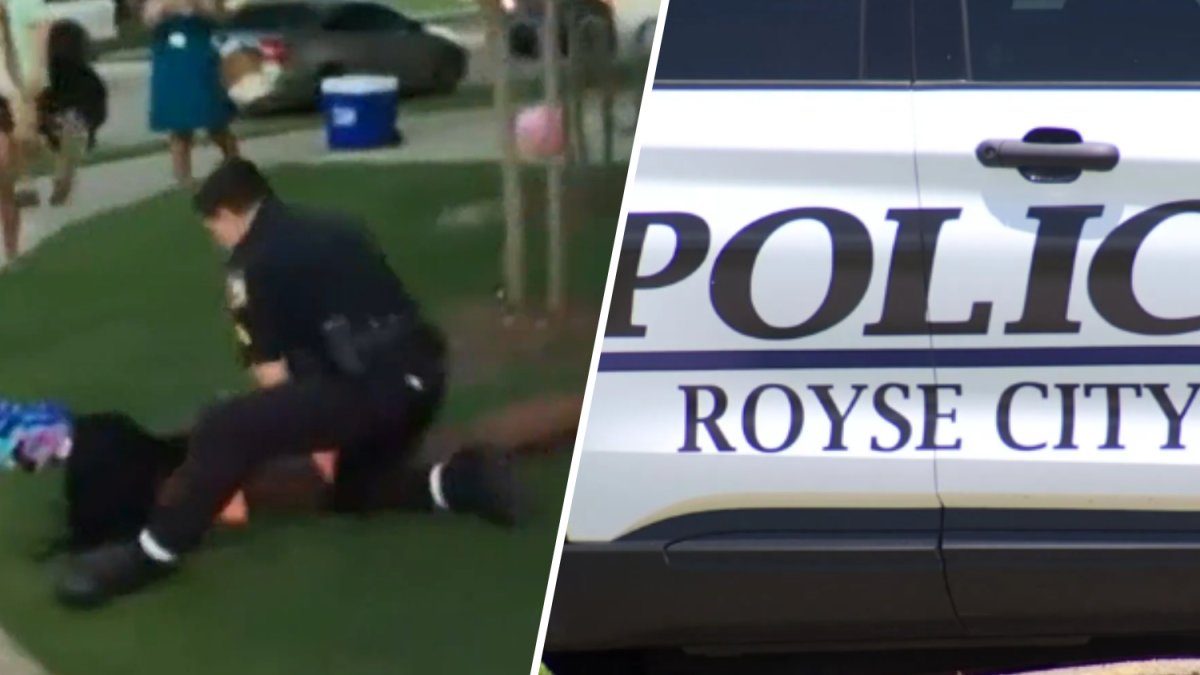 Royse City police put an officer on leave after newly released video