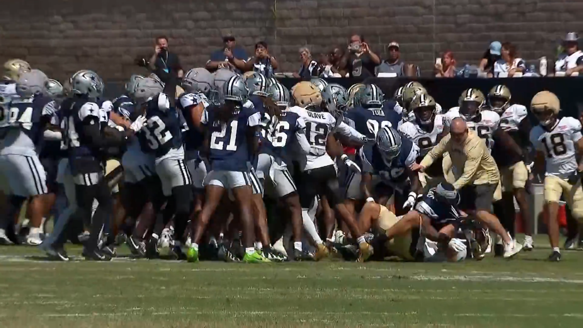 Cowboys-Saints joint practice marred by constant fighting during ‘sloppy' day