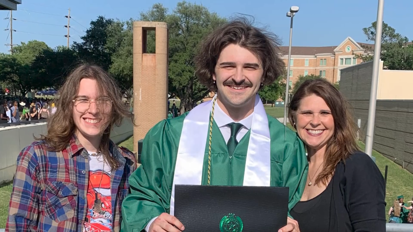 Cancer helped a first-year med student find his calling at Texas College of Osteopathic Medicine. This week, he’ll get the ceremonial white coat.