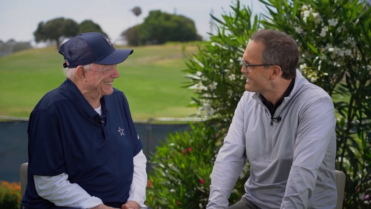 Jerry Jones sits down with NBC 5's Pat Doney ahead of the 2026 season