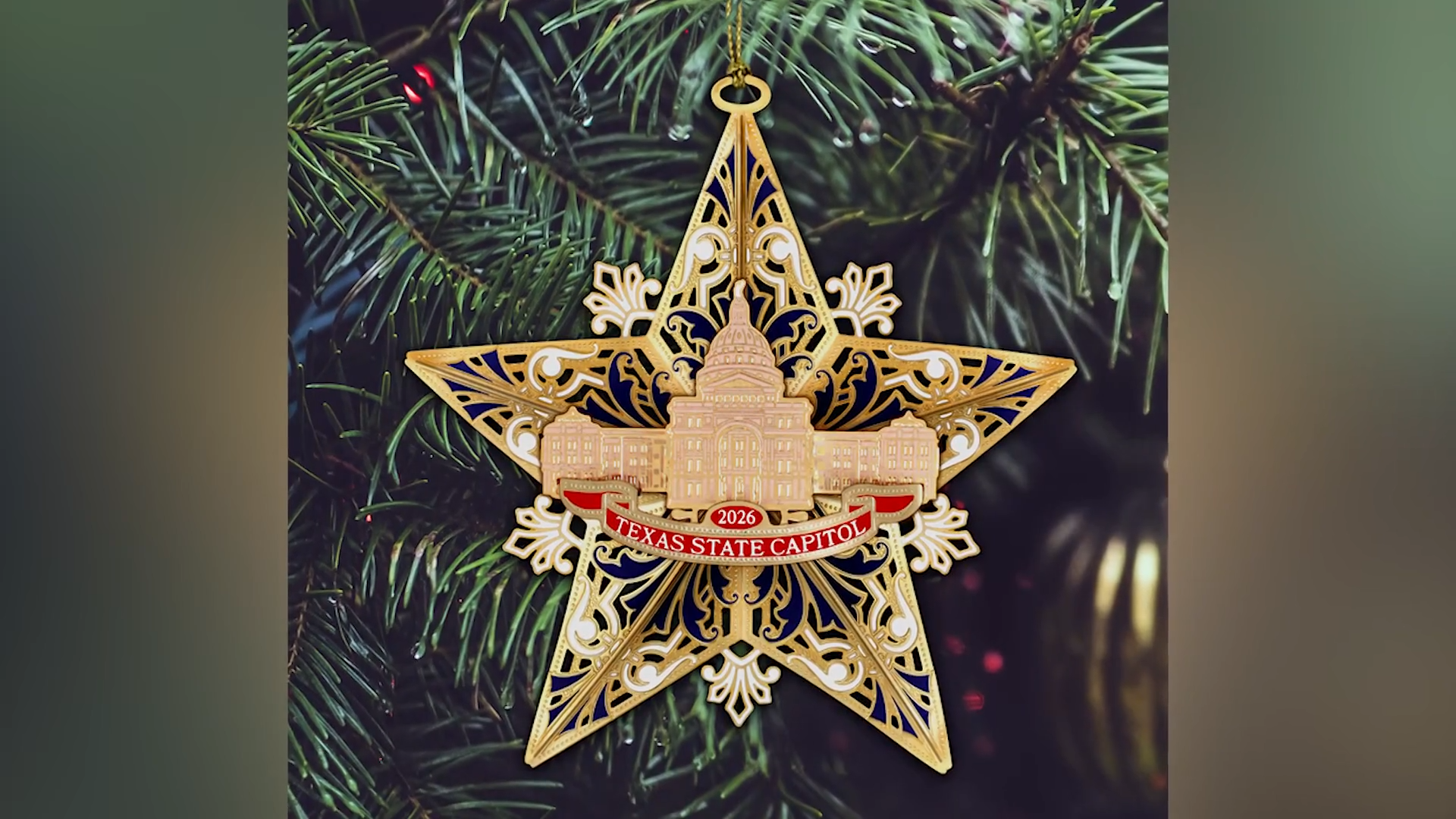 nbcdfw.com - Alton Worley II - The 2026 Texas Capitol ornament is out and the design honors America's 250th