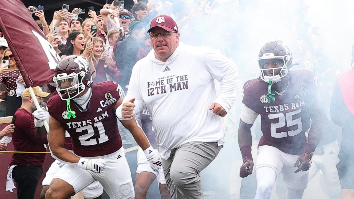 No. 8 Texas A&M opens as 40.5-point favorite; Elko pushes for focus