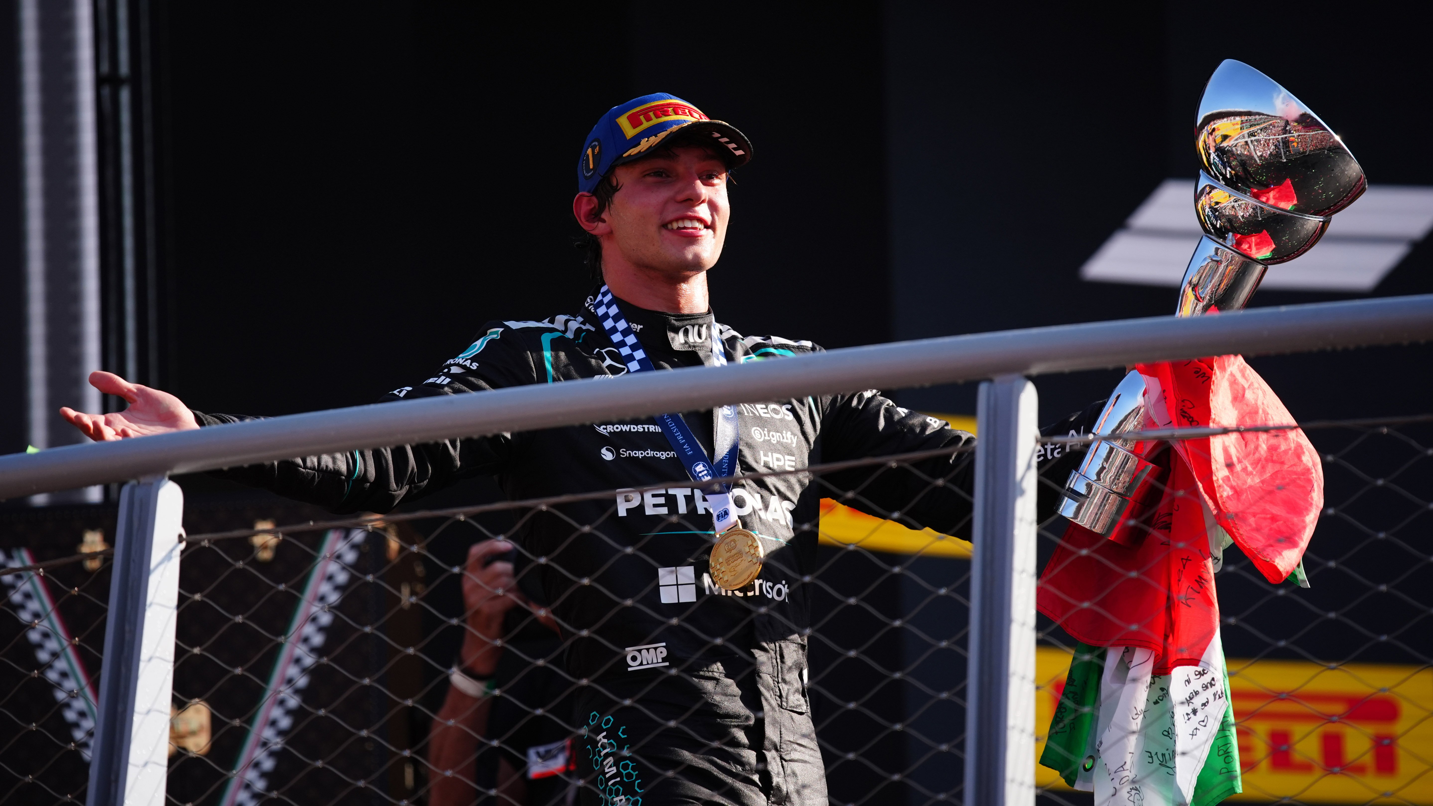 Home hero Kimi Antonelli wins Italian Grand Prix after epic charge from the back Home hero Kimi Antonelli wins Italian Grand Prix after epic charge from the back