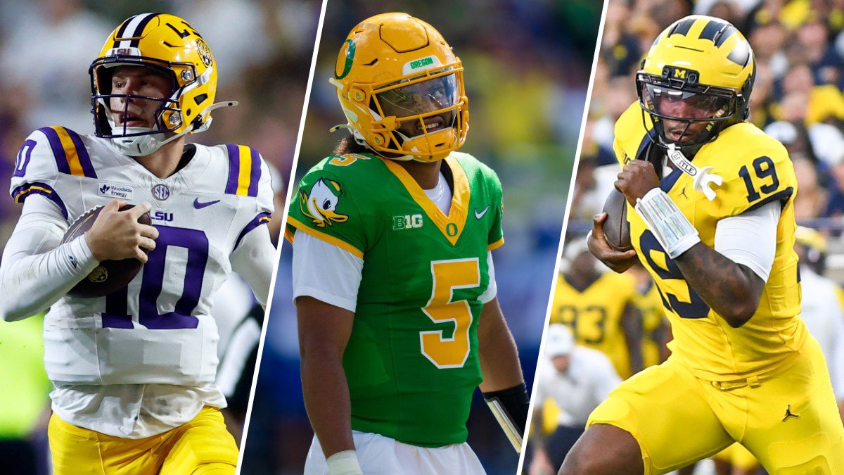 AP Top 25 poll: LSU rises, Oregon slips and Michigan falls out after Week 1 AP Top 25 poll: LSU rises, Oregon slips and Michigan falls out after Week 1