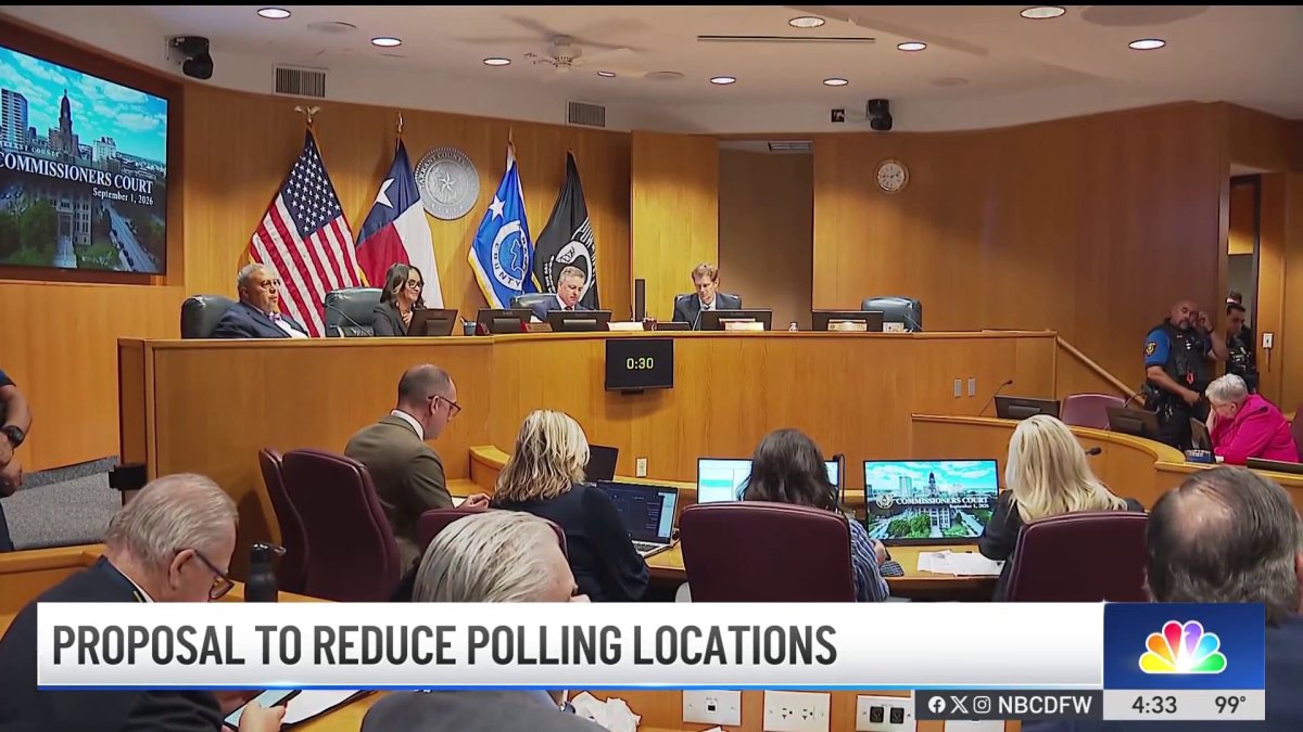 Proposal to reduce polling locations