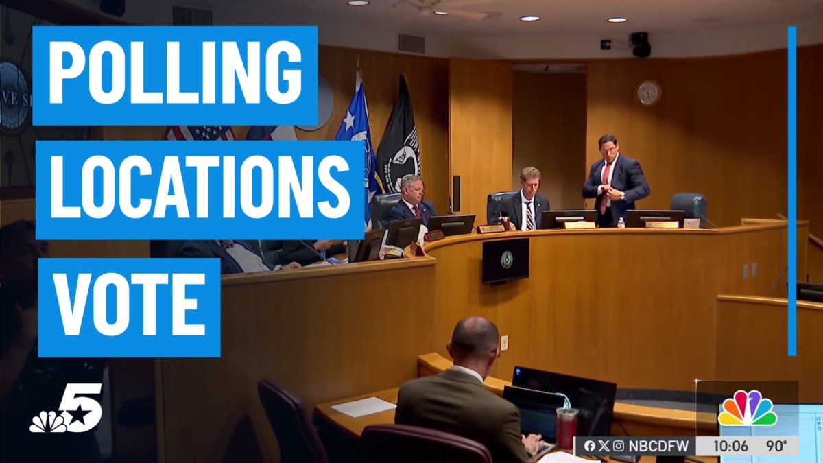 Tarrant County commissioners approve controversial plan to reduce polling locations