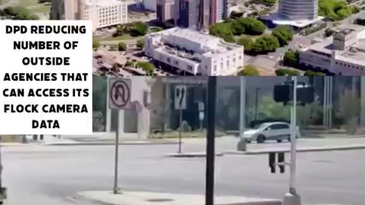 Dallas restricts Flock camera data access