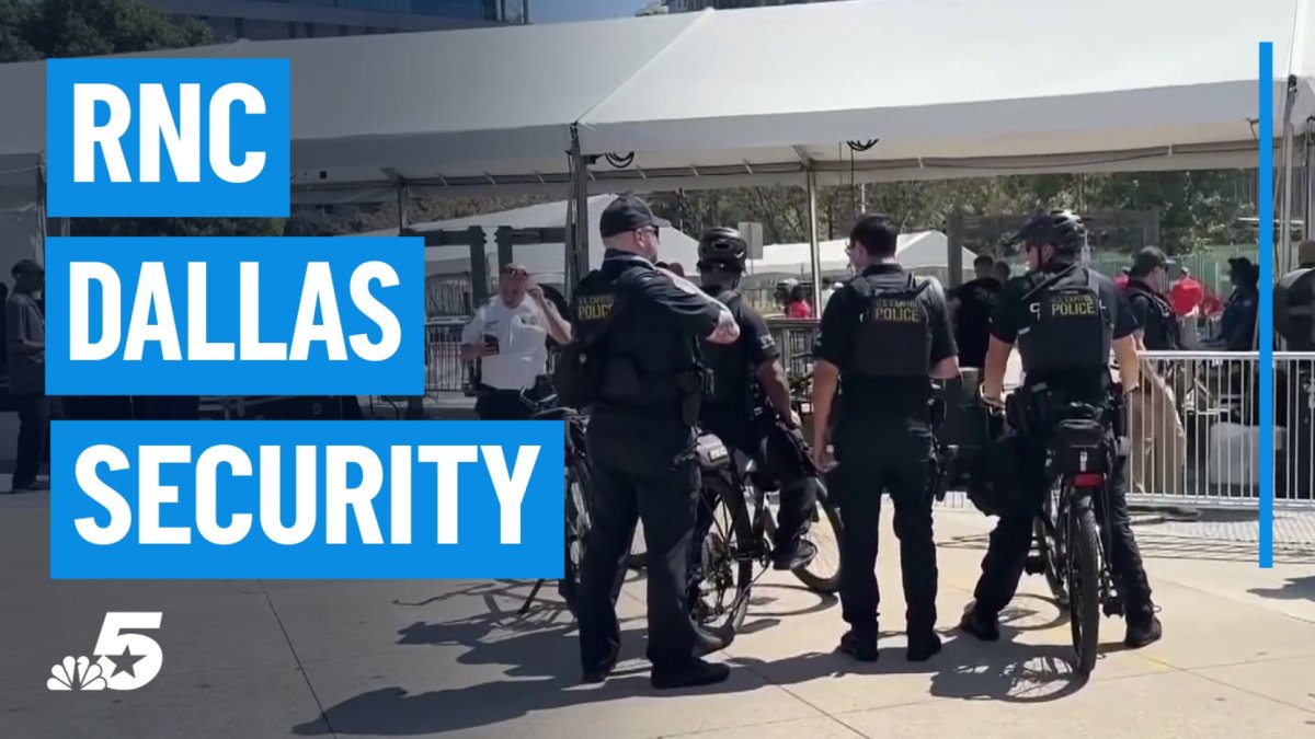 Extra security in place for RNC in downtown Dallas