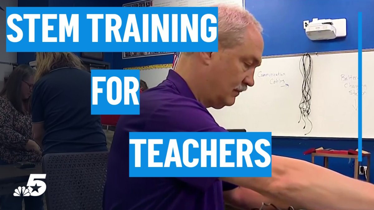 STEM training for Arlington ISD teachers