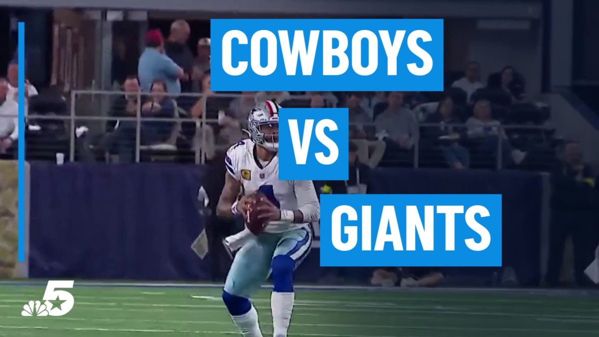 Cowboys kick off the season against the Giants this Sunday