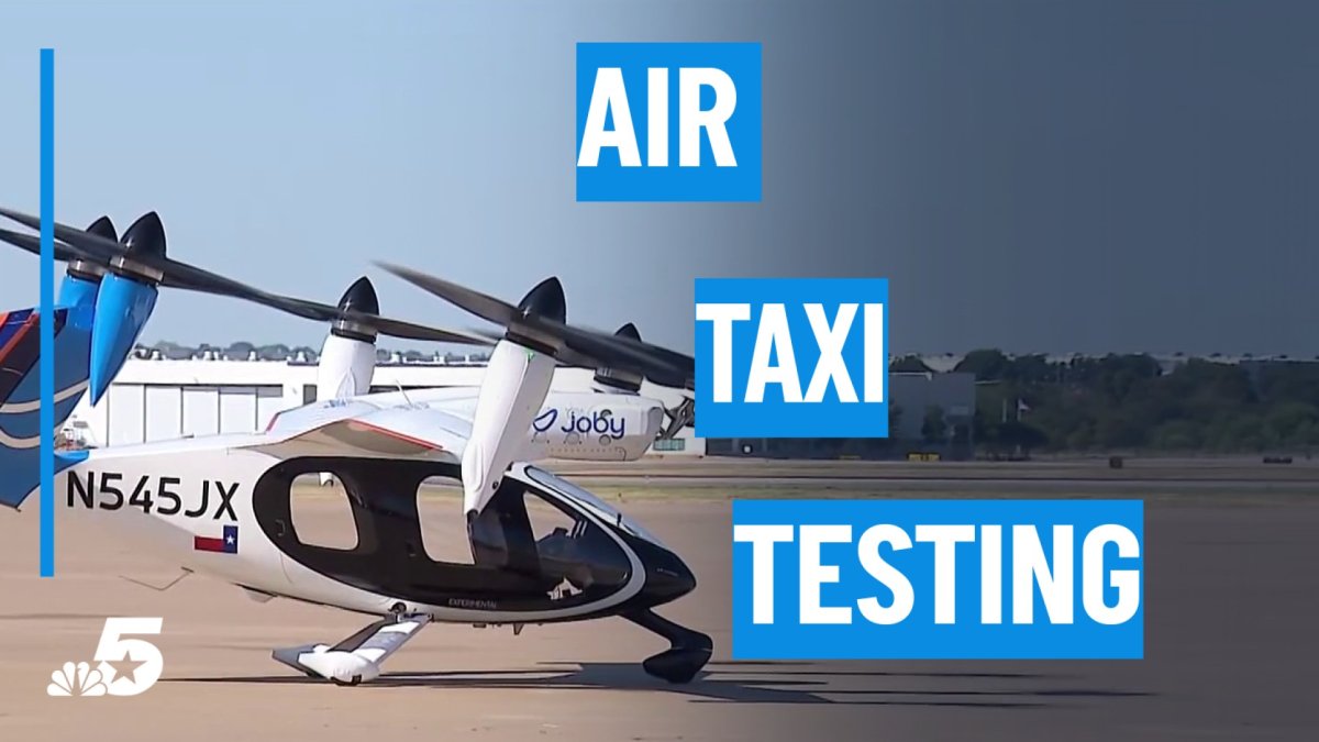 Texas is testing pioneering air taxi technology