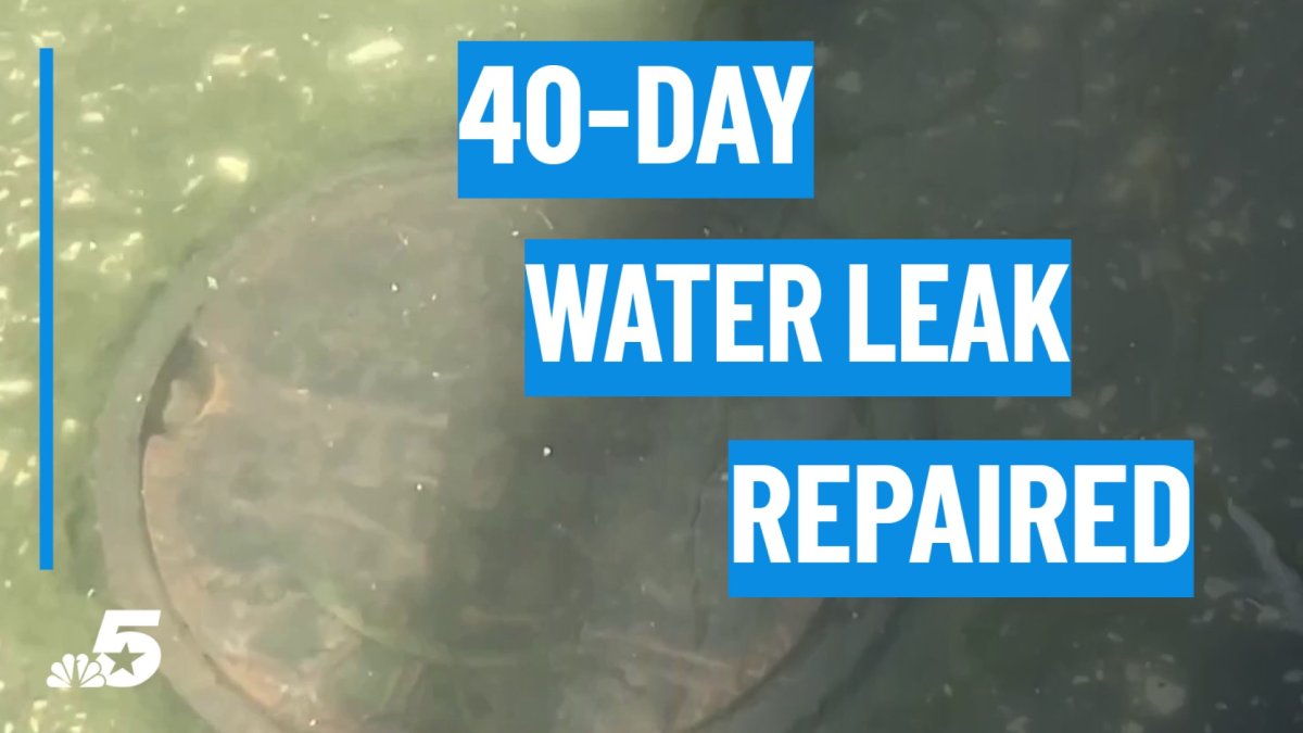 40-day East Dallas water leak is fixed, but neighbors still have questions