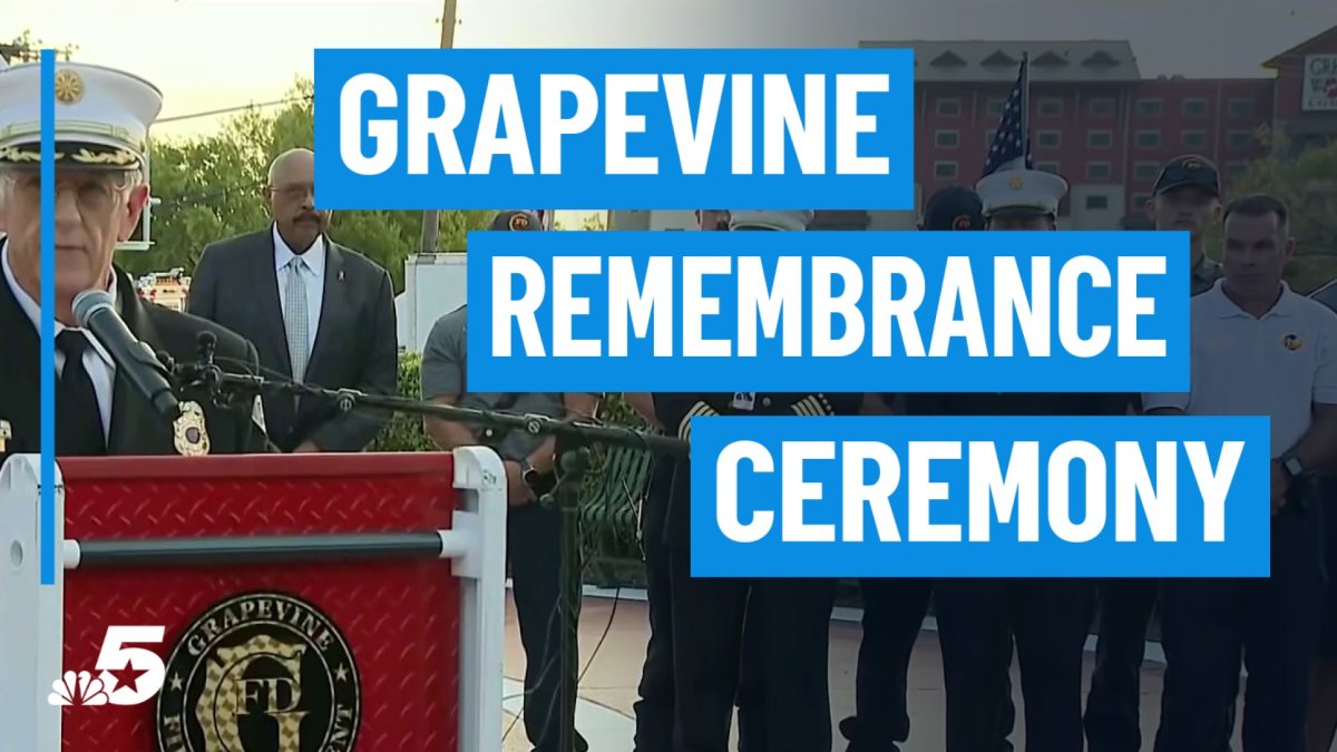 Grapevine 9/11 remembrance ceremony
