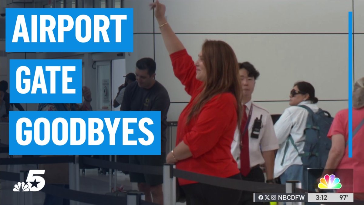 TSA program brings back airport gate goodbyes