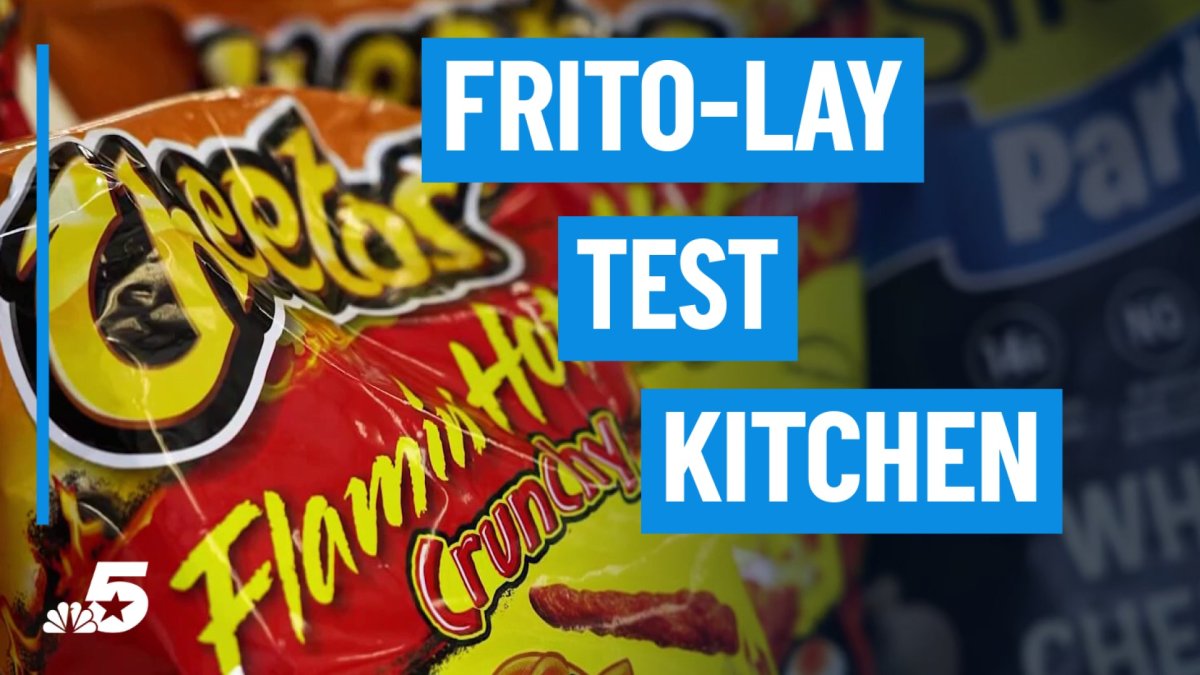 NBC 5 goes inside Frito Lay's Plano Test Kitchen where they test new chips, flavors