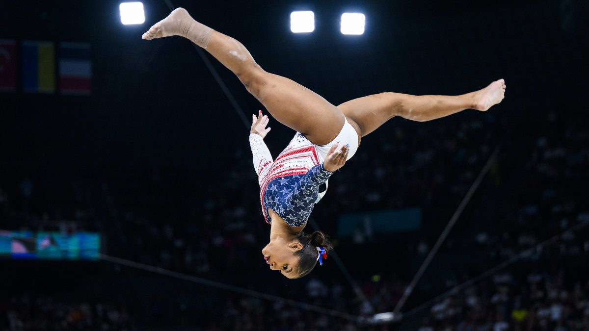Jordan Chiles, with Michael Jordan, aims for LA 2028 Olympics