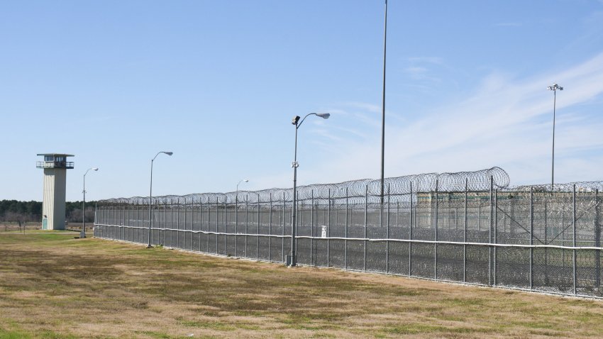The Allan B. Polunsky Unit, the prison that houses the 169 men on Texas’ death row in Livingston, Texas, January 22, 2025. The Allan B. Polunsky Unit is a prison with a capacity of 2,984 inmates and an area of approximately 472 hectares.