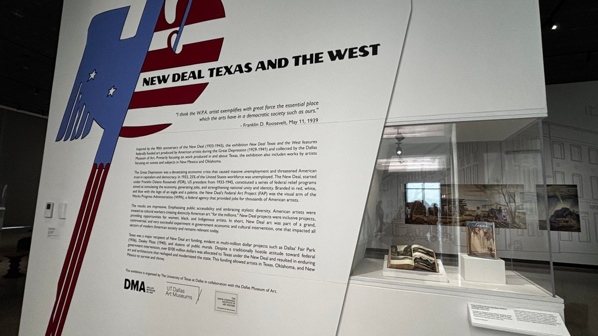 New Deal art is a big deal at Crow Museum at UT Dallas