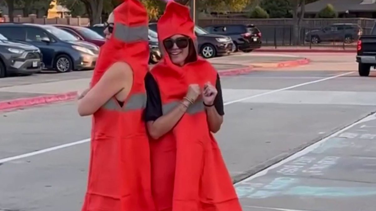 These Coppell moms made the carpool line fun and the video blew up