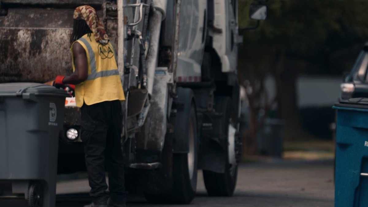 מצלמות AI על משאיות אשפה דירגו 21 אלף בתים בדאלאס