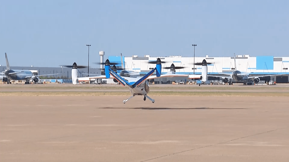 Electric air taxi testing takes off in Texas with Project Nexus