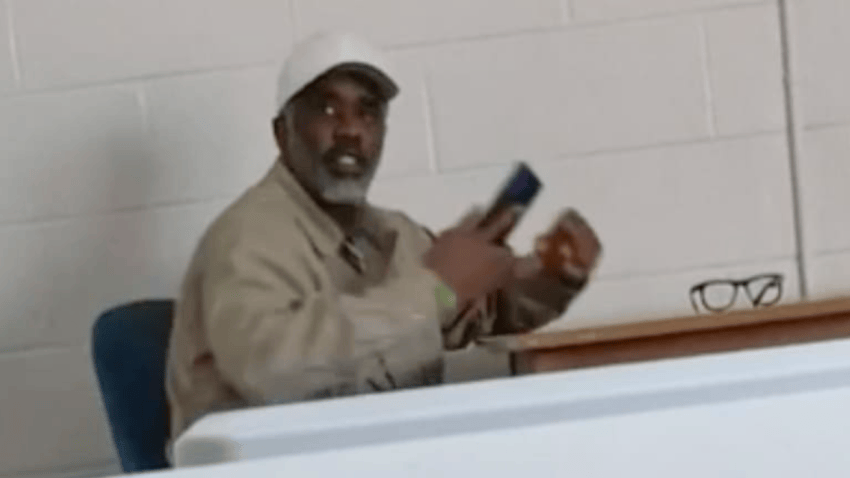Screenshot of a video of Sean “Diddy Combs” inside a New Jersey prison.